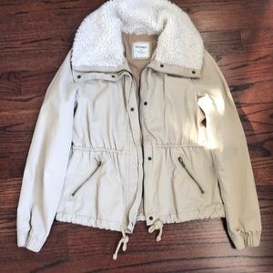 Lightweight Drawstring Parka Jacket